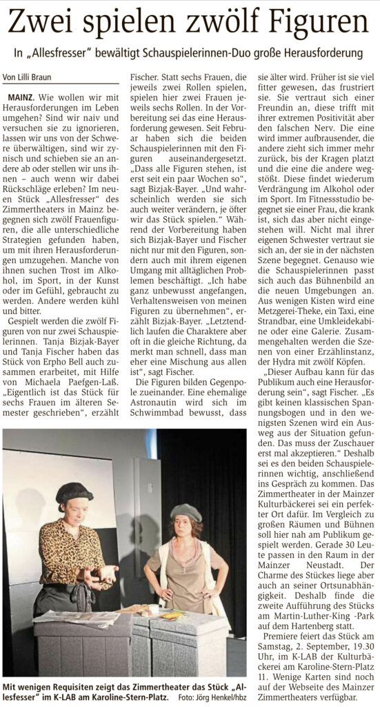 02.09.2023 - Allgemeine Zeitung Mainz